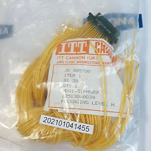 ITT CANNON JC 585790 MDA1 51PH009 125130 0034 B9138