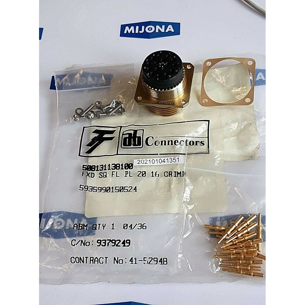 AB Connectors ABM0436 0150524 ABM 04 36 PL 20 16 CRIMP