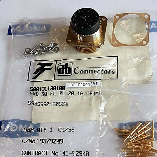 AB Connectors ABM0436 0150524 ABM 04 36 PL 20 16 CRIMP AB Connectors ABM0436 0150524 ABM 04 36 PL 20 16 CRIMP