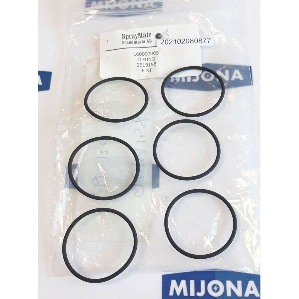 SPRAYMATE 160000005 O RING 9619158 Price for 6 psc new old stock