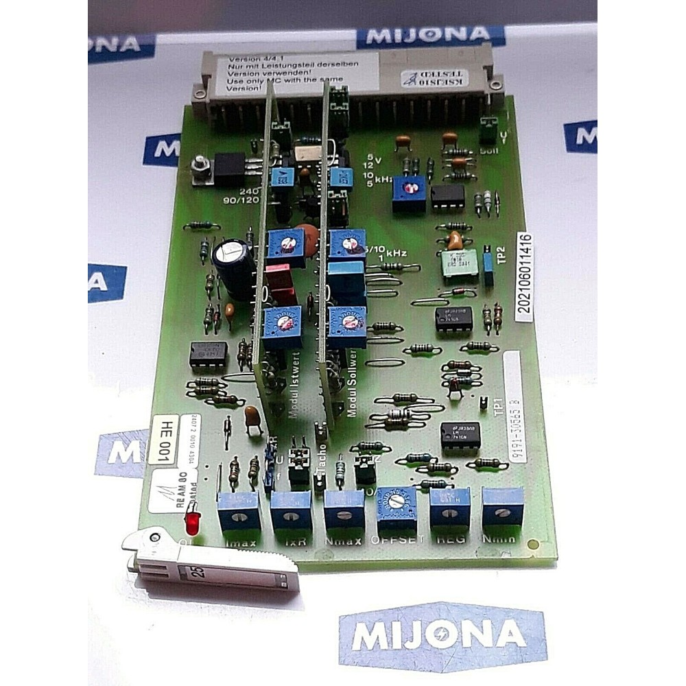 K TRON 9191 30565 B Controller board EY014 04 86c CR7
