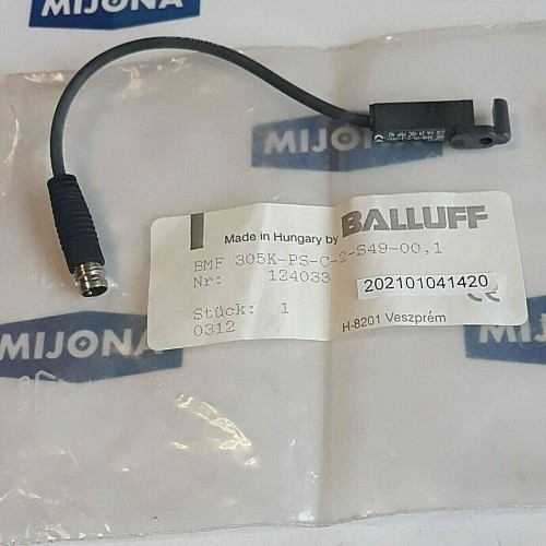 BALLUFF BMF 303K PS C S49 00 1 Magnetic Sensor 124033 20mA 24 VDC