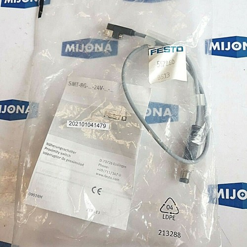FESTO SMT 8G PS 24V E 0 3Q M8D 547860 Proximity switch NEW OLD STOCK FESTO SMT 8G PS 24V E 0 3Q M8D 547860 Proximity switch NEW OLD STOCK
