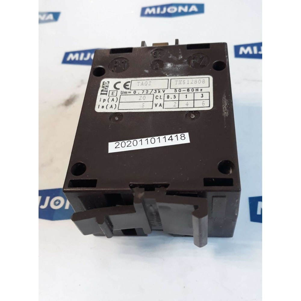 IME TAQ2 TX512808 transformer 0,72 3kv 50-60HZ 5-20A 2-6VA