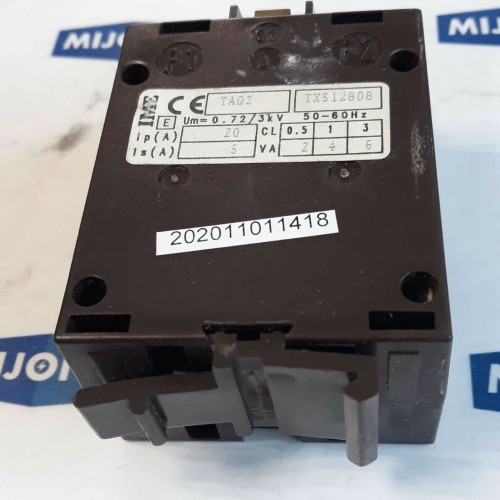 IME TAQ2 TX512808 transformer 0,72 3kv 50-60HZ 5-20A 2-6VA