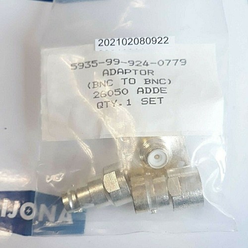 GREENPAR 519 9817 ADAPTOR 519 9819 5935 99 924 0779 BNC TO BNC (NEW OLD STOCK)