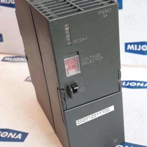 SIEMENS simatic S7 6ES7 307 1BA00 0AA0 POWER SUPPLY 24V DC 2A 6ES7307-1BA00-0AA0 SIEMENS simatic S7 6ES7 307 1BA00 0AA0 POWER SUPPLY 24V DC 2A 6ES7307-1BA00-0AA0