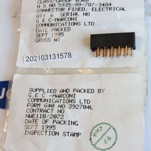 GEC MARCONI 5935 99 787 3484 NWE11B 2072 5935997873484 (NEW OLD STOCK)