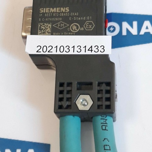Siemens 6ES7 972 0BA52 0XA0 Profibus Connector  6ES7972-0BA52-0XA0