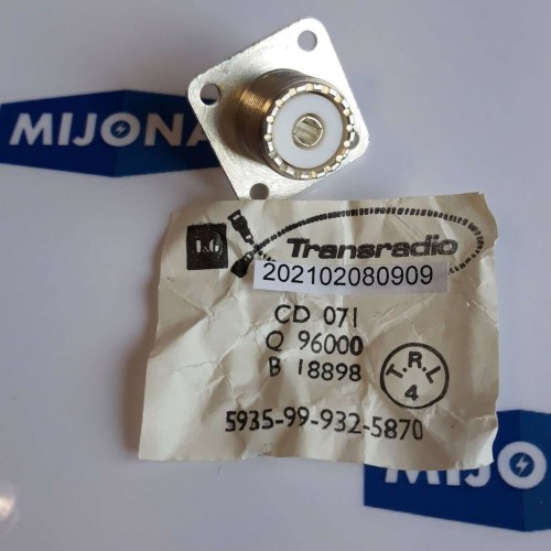 Transradio connector CD 071 Q 96000 B 18898 5935 99 932 5870 (New old stock)