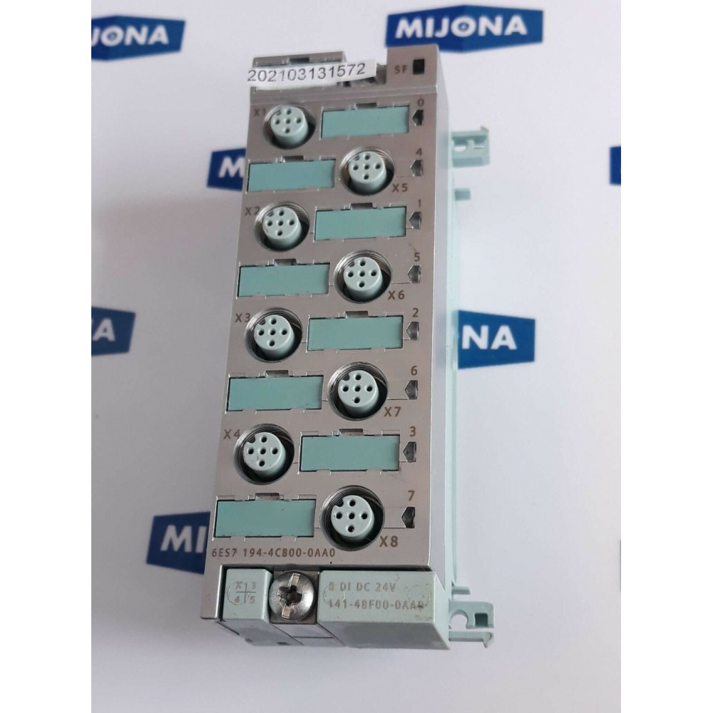 SIEMENS MODULE 6ES7 194 4CB00 0AA0 8 DI DC 24V 141 4BF00 0AA0 connecting module SIEMENS MODULE 6ES7 194 4CB00 0AA0 8 DI DC 24V 141 4BF00 0AA0 connecting module