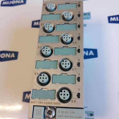 SIEMENS MODULE 6ES7 194 4CB00 0AA0 8 DI DC 24V 141 4BF00 0AA0 6ES7194-4CB00-0AA0 SIEMENS MODULE 6ES7 194 4CB00 0AA0 8 DI DC 24V 141 4BF00 0AA0 6ES7194-4CB00-0AA0
