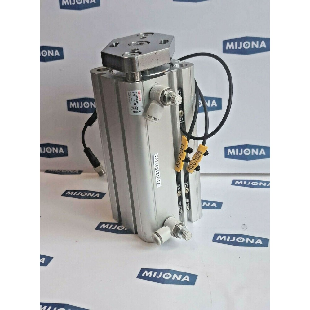 Rexroth R422001367 Ø 50 SI 100 10BAR PNEUMATIC CYLINDER 06W36 0 830 100 435