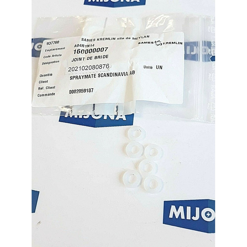SPRAYMATE 160000007 SEAL O RING 9524266 Price for 6 psc new old stock