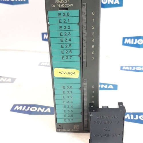 SIEMENS simatic S7 6ES7 321 1BH02 0AA0 16XDC24V 0,5A SM321 6ES7321-1BH02-0AA0