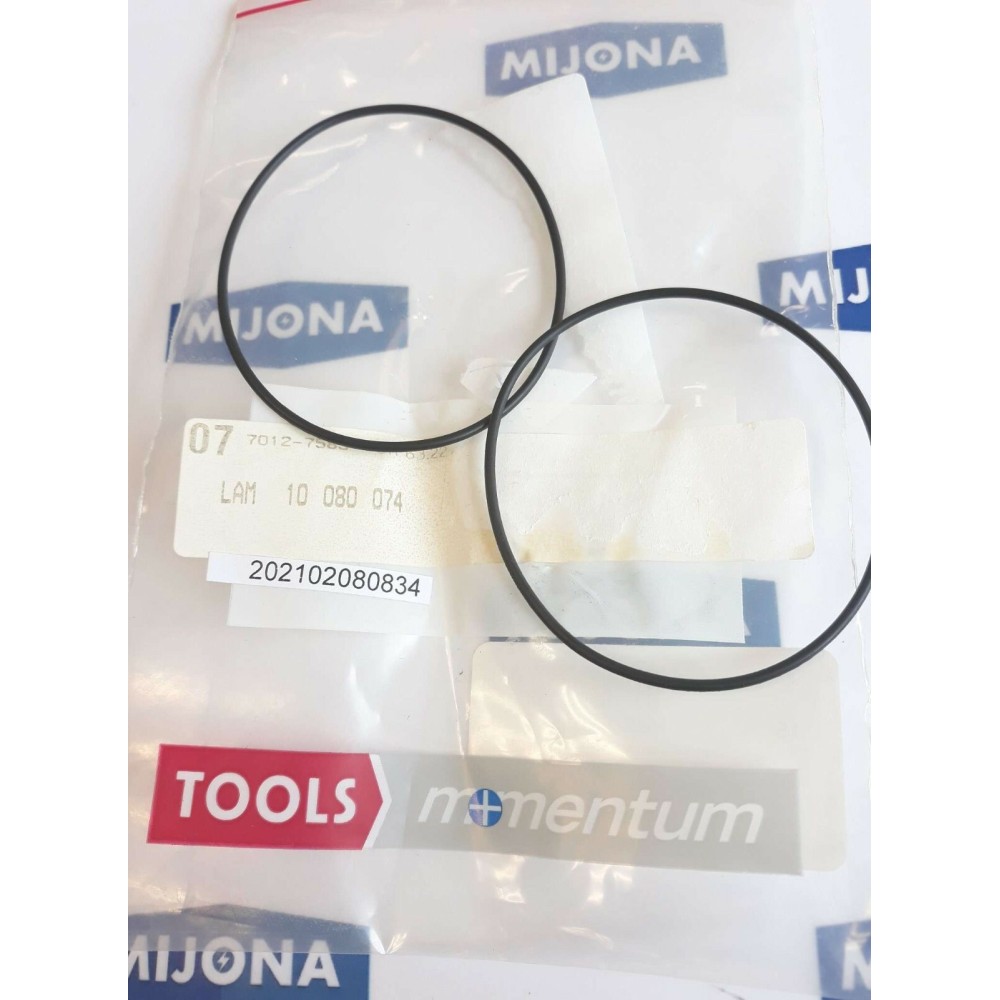 MOMENTUM INDUSTRIAL O RING LAM 10 080 074 J2FENV604 PRICE FOR 2PSC new old stock
