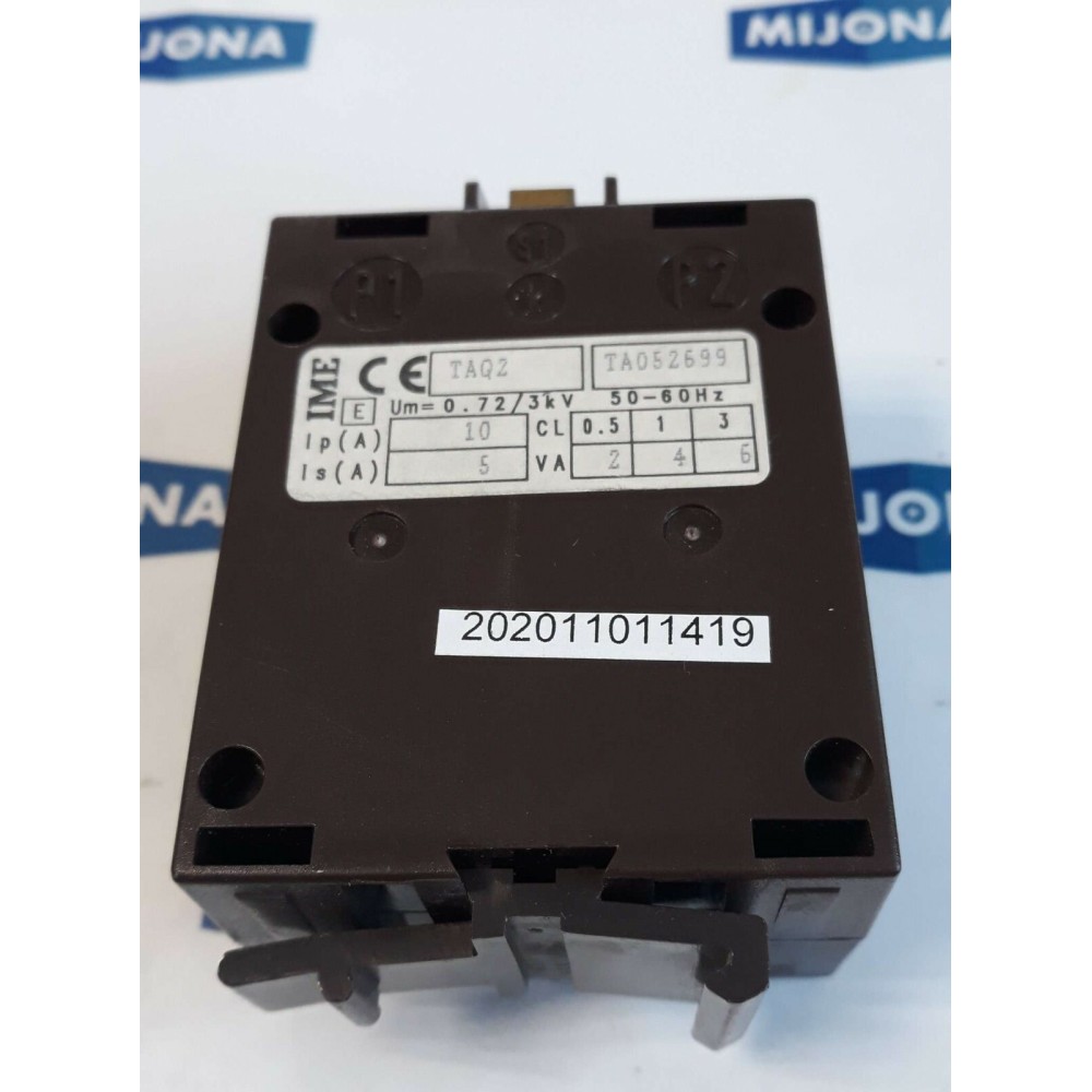 IME TAQ2 TA052699 transformer 0,72 3kv 50-60HZ 5-10A 2-6VA