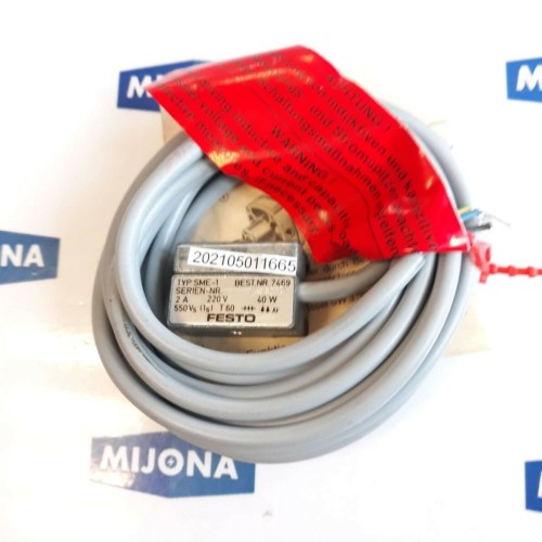FESTO SME 1 7469 Proximity switch 2A 220V 40W 550Vs (NEW OLD STOCK) FESTO SME 1 7469 Proximity switch 2A 220V 40W 550Vs (NEW OLD STOCK)