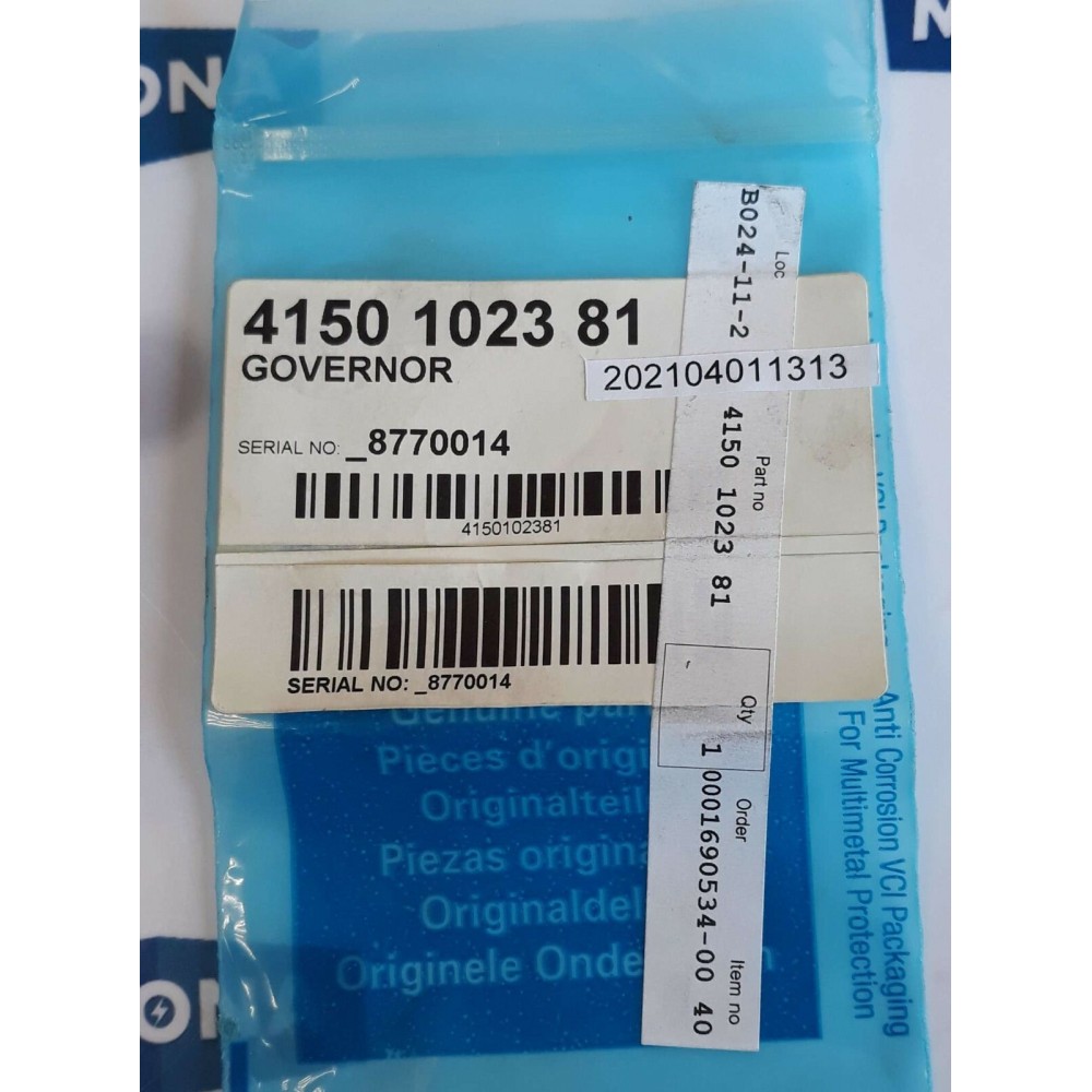 Atlas Copco 4150 1023 81 governor 4150102381 (new old stock)