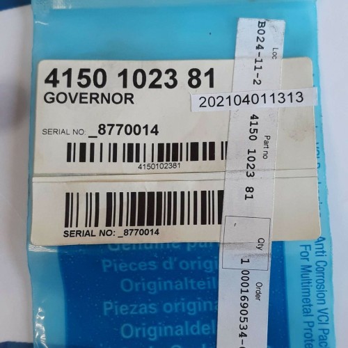 Atlas Copco 4150 1023 81 governor 4150102381 (new old stock)