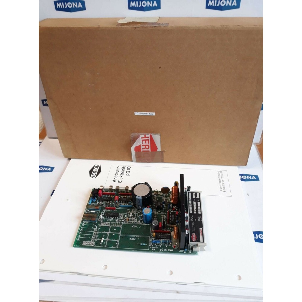HERION typ PQ 03 FLUID TRONIK 59 987 92 PC BOARD