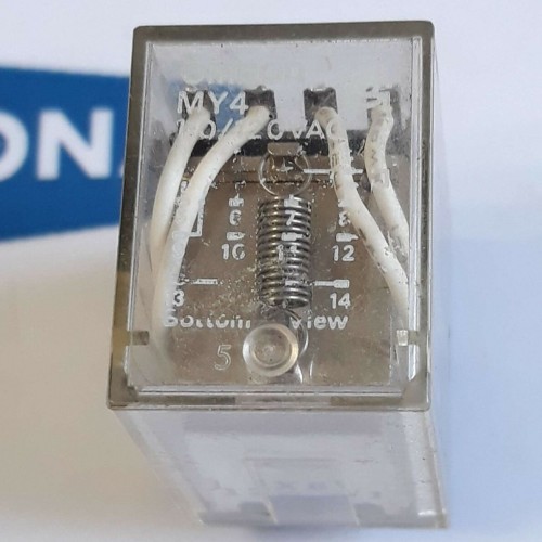 OMRON MY4 110 120VAC 5A 240VAC 5A28VDC RELAY