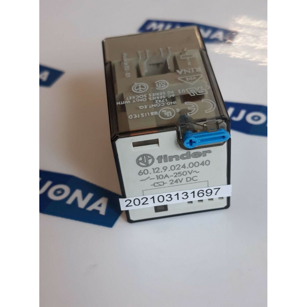 FINDER 60 12 9 024 0040 10A 250V 24V DC relay relais new old stock
