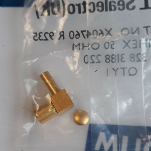 ITT SEALECTRO 051 328 3188 220 CONHEX 50 OHM X604760 R 9235