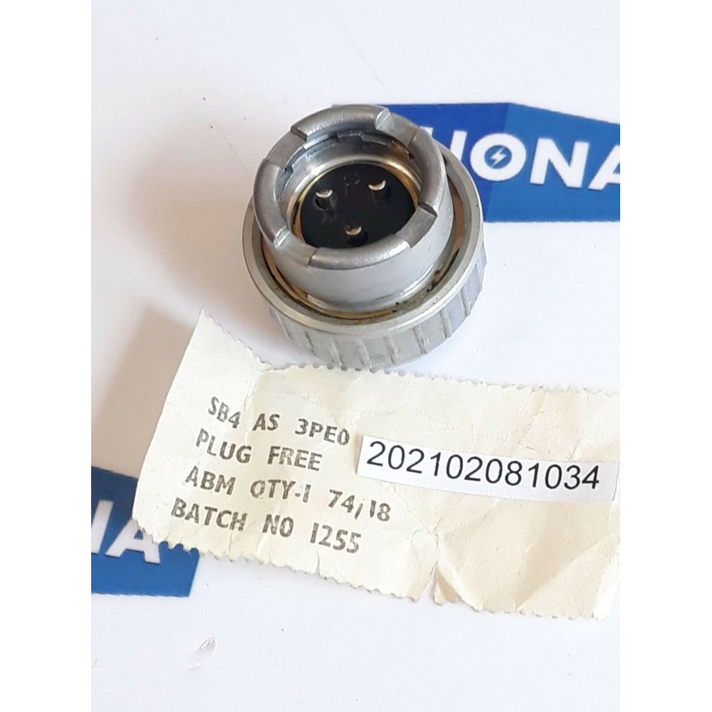 AB connectors ABM 74 18 ABM74 18 ABM7418 SB4 AS 3PE0 3PIN (new old stock) AB connectors ABM 74 18 ABM74 18 ABM7418 SB4 AS 3PE0 3PIN (new old stock)