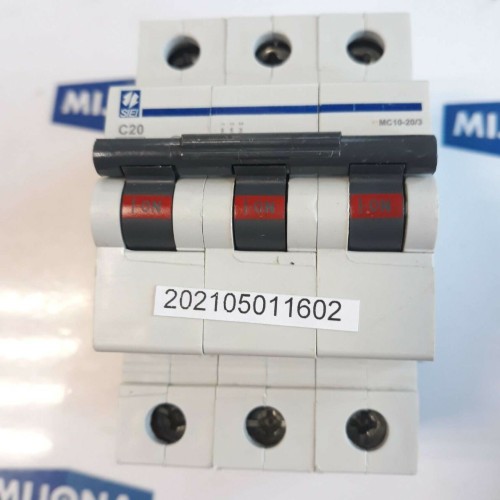 SIEI MC10 20 3 3Pole Circuit Breaker C20 400V