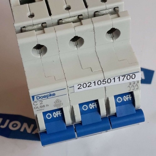 DOEPKE C2 DLS6 h miniature circuit breakers 3POL 400V DOEPKE C2 DLS6 h miniature circuit breakers 3POL 400V