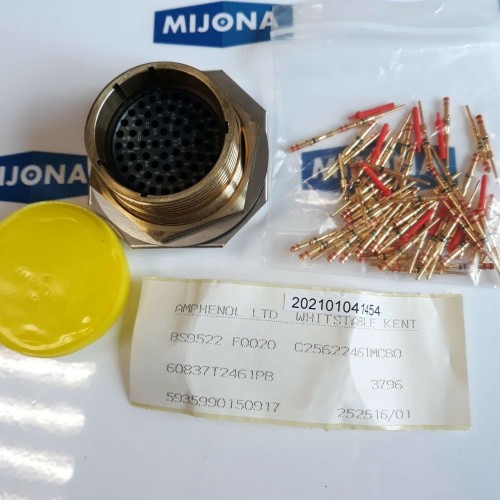 Amphenol C2562 24 61MCBO 9637TCX 015 0917 BS9522F0020 C25622461MCBO 60837T2461PB