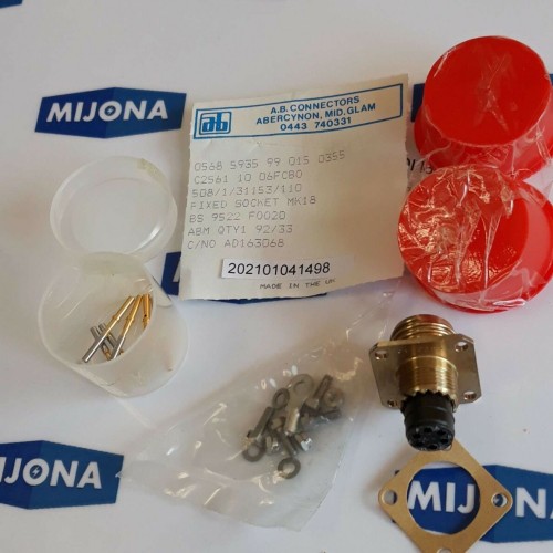 AB connectors ABM 92 33 0568 5935 99 015 0355 MK18 C2561 10 06FCB0 ABM9233
