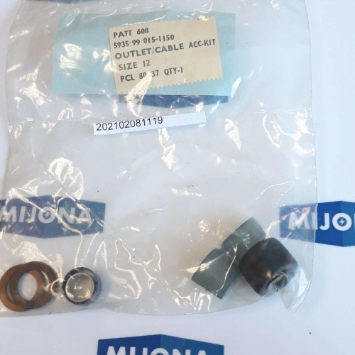 Amphenol 5935 99 015 1150 PCL 80 37 PCL8037 CONNECTOR SIZE 12 ACC KIT