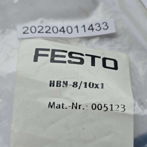 FESTO HBN 8 10X1 005123 MOUNTING HBN-8/10X1 NEW OLD STOCK FESTO HBN 8 10X1 005123 MOUNTING HBN-8/10X1 NEW OLD STOCK