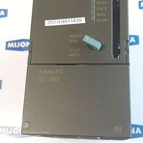 SIEMENS simaticS7 300 CPU314 6ES73141AE040AB0 6ES7314-1AE04-0AB0