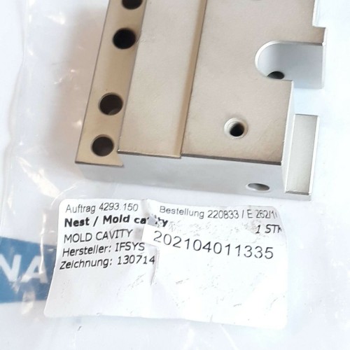 IFSYS 130714 MOLD CAVITY Formhohlraum (new old stock) IFSYS 130714 MOLD CAVITY Formhohlraum (new old stock)