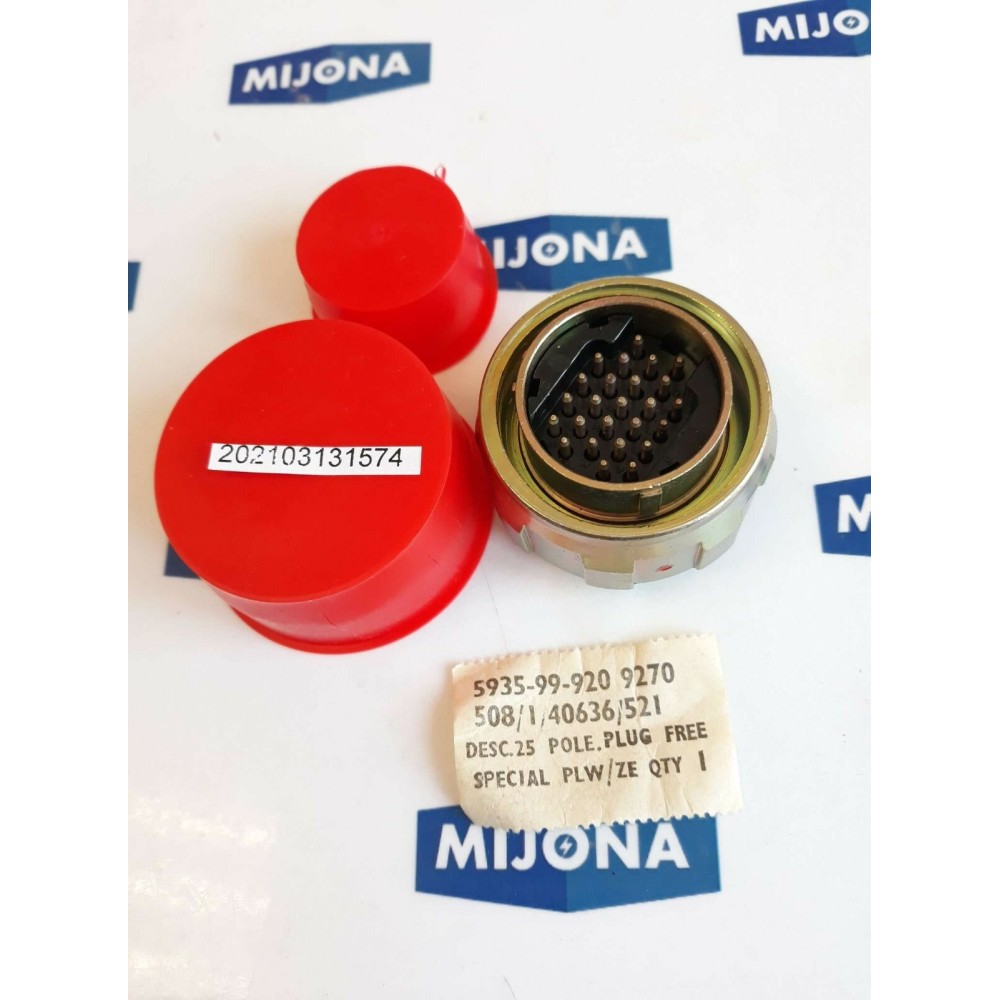 Plessey PLW ZE 5935 99 920 9270 508 1 40636 521 25POL PLUG NEW OLD STOCK Plessey PLW ZE 5935 99 920 9270 508 1 40636 521 25POL PLUG NEW OLD STOCK