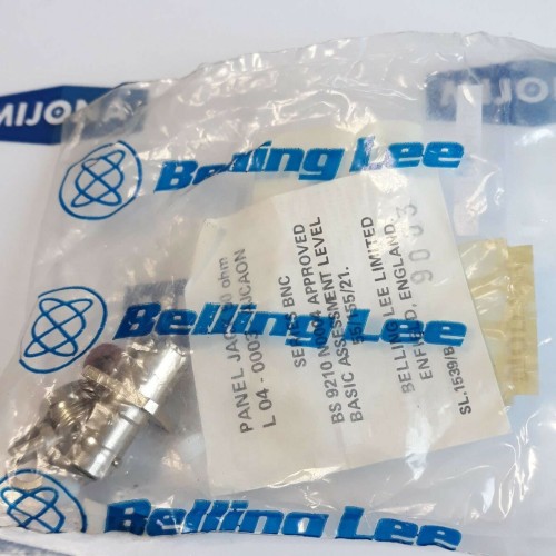 Belling Lee BLL0004 9003 AJCAON 9003 PANEL JACK 50OHM L 04 0003 BS 9210 N0004