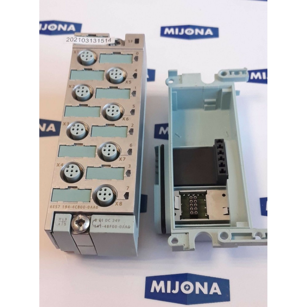 SIEMENS MODULE 6ES7 194 4CB00 0AA0 8 DI DC 24V 141 4BF00 0AA0 6ES7194-4CB00-0AA0 SIEMENS MODULE 6ES7 194 4CB00 0AA0 8 DI DC 24V 141 4BF00 0AA0 6ES7194-4CB00-0AA0