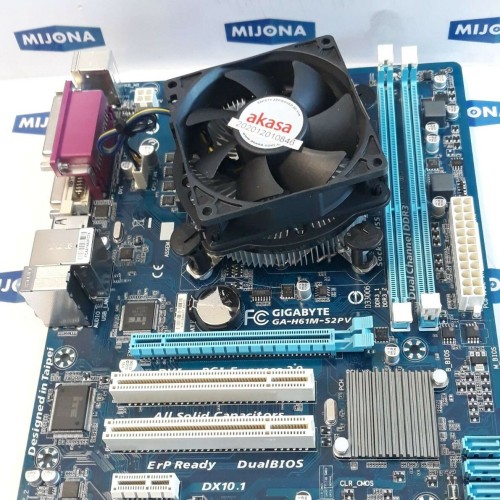 GIGABYTE GA H61 SM2PV DVI PCI EXPRESS 2.0 Motherboard FOXCONN (New old stock)