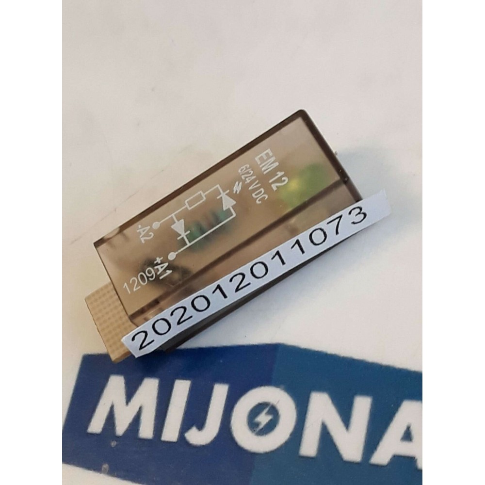 LED module green 6-24V DC with protection diode A1 EM12 1209 (New old stock)