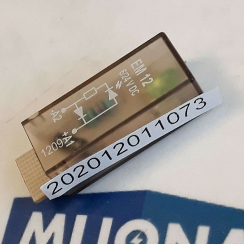 LED module green 6-24V DC with protection diode A1 EM12 1209 (New old stock)