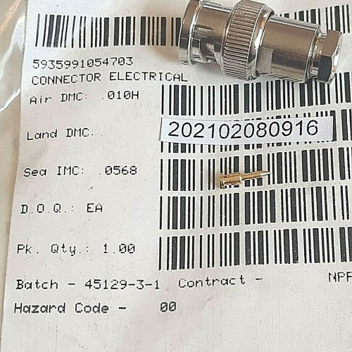 GILTECH 5935991054703 BPSC5801 BNC PLUG SUHNER