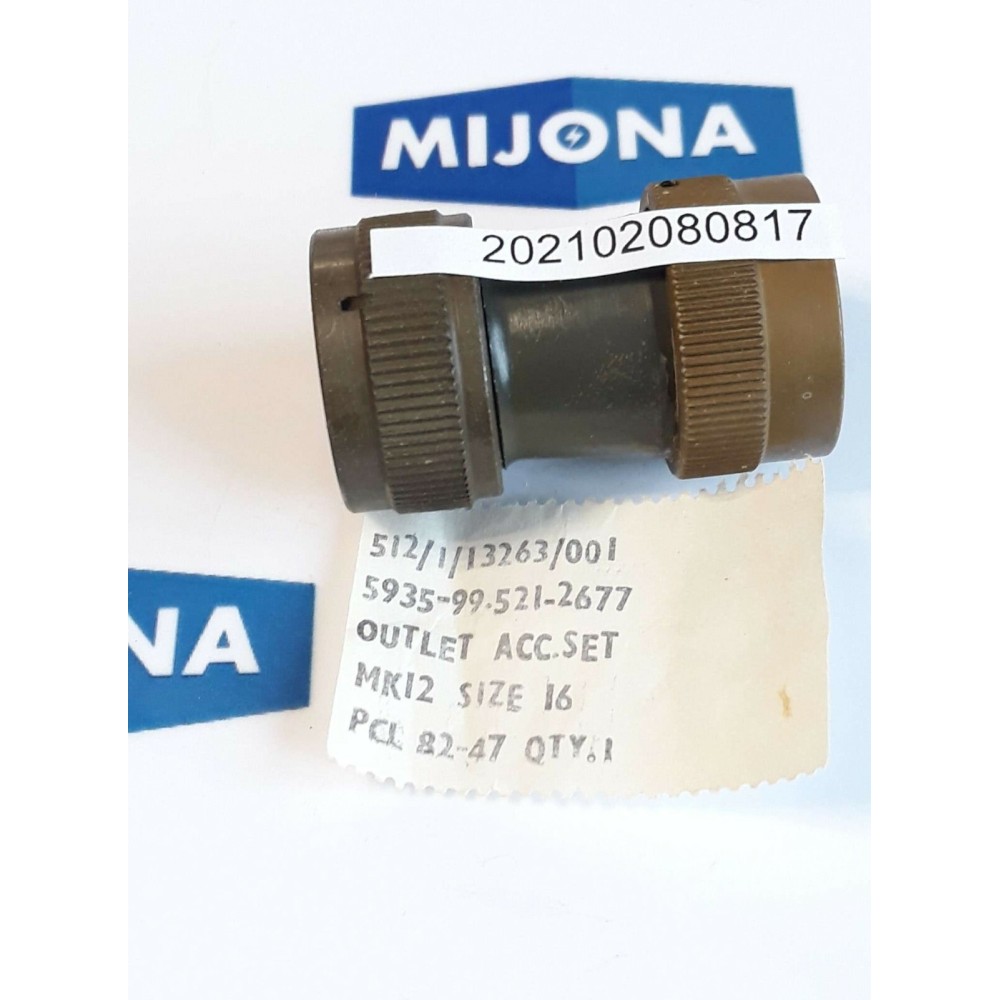 AMPHENOL 5935 99 521 2677 MK12 SIZE 16 PCL 82 47 PCL8247 PCL82 47 NEW OLD STOCK AMPHENOL 5935 99 521 2677 MK12 SIZE 16 PCL 82 47 PCL8247 PCL82 47 NEW OLD STOCK