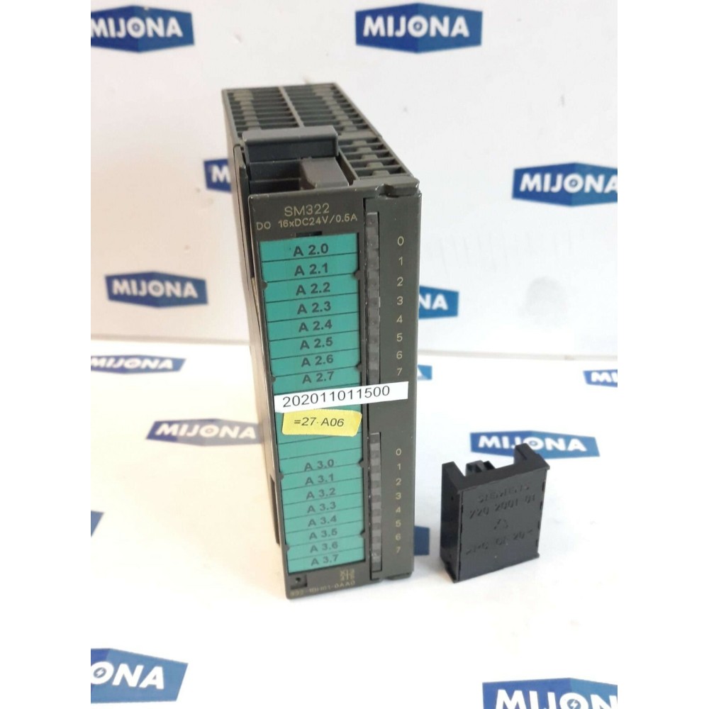 SIEMENS simatic S7 6ES7 322 1BH01 0AA0 16XDC24V 0,5A 6ES7322-1BH01-0AA0