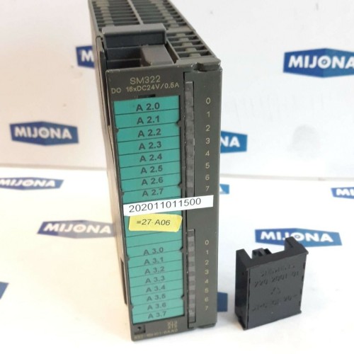 SIEMENS simatic S7 6ES7 322 1BH01 0AA0 16XDC24V 0,5A 6ES7322-1BH01-0AA0