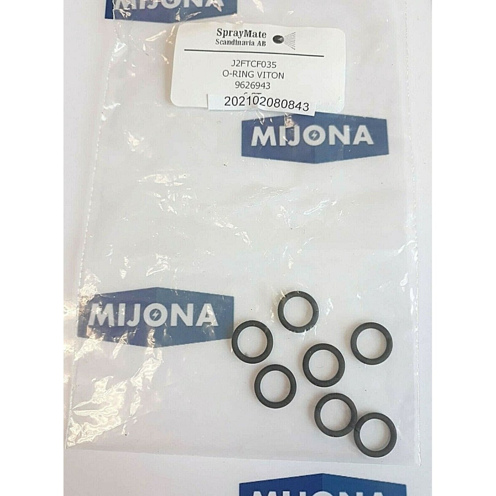 SPRAYMATE J2FTCF035 O RING VITON 9626943 Price for 7 psc new old stock SPRAYMATE J2FTCF035 O RING VITON 9626943 Price for 7 psc new old stock