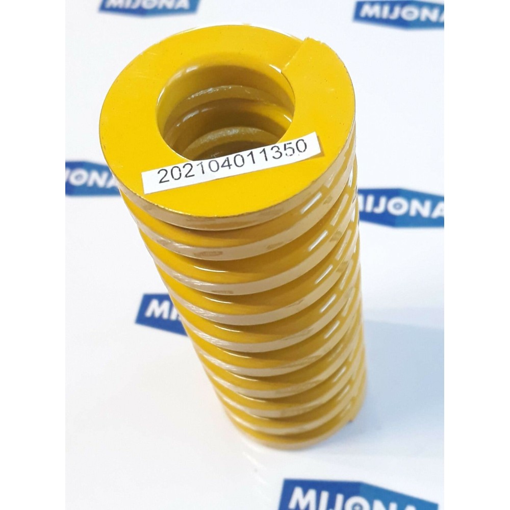 BORDIGNON XLL 2003G51140 spring L=140 MM YELLOW GELB (new old stock) BORDIGNON XLL 2003G51140 spring L=140 MM YELLOW GELB (new old stock)