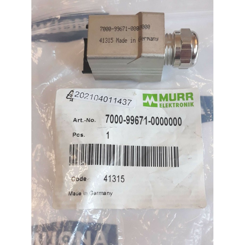 Murr Elektronik 7000 99671 0000000 41315 Phoenix contact (new old stock)